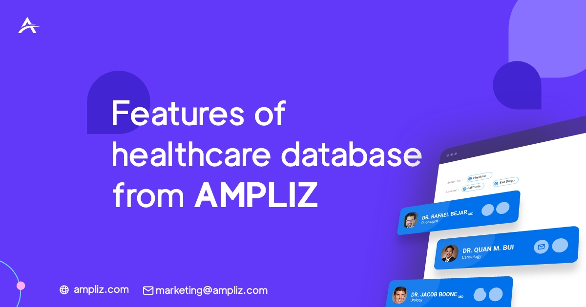 AMPLIZ医疗数据库的特点
